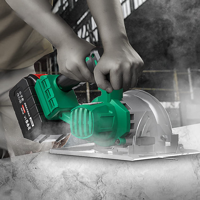 SIERRA CIRCULAR LION TOOLS 1/4 PULGADAS 1500W INCLUYE DISCO CORTE GRADO B