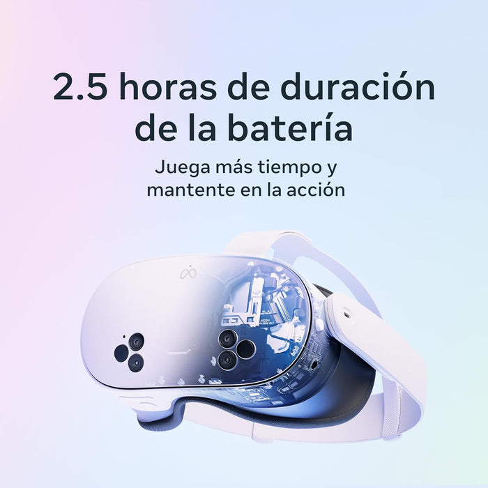 META QUEST 3S 128 GB SUMÃ©RGETE EN LA REALIDAD VIRTUAL MILES DE EXPERIENCIAS INMERSIVAS VISOR TODO EN UNO GRADO B