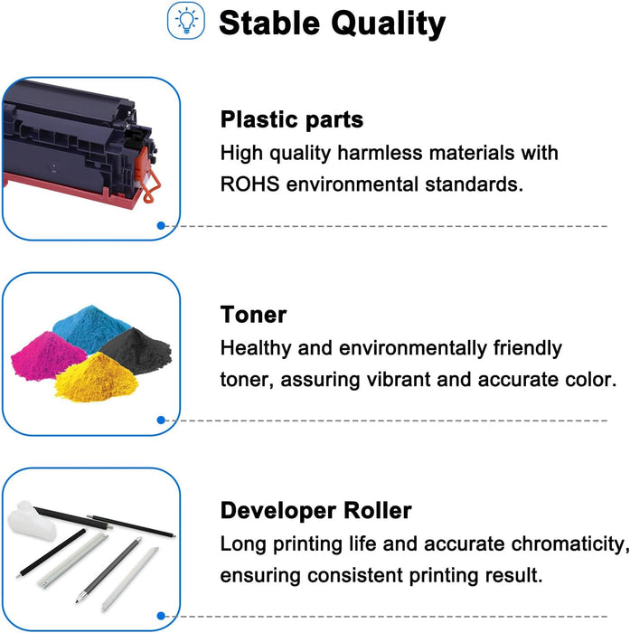 Cartuchos De Toner De Color 054 054h Compatible Canon