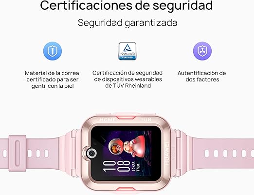 Smartwatch Huawei Watch Kids 4 Pro Pantalla 1.41'' Rosa GRADO A