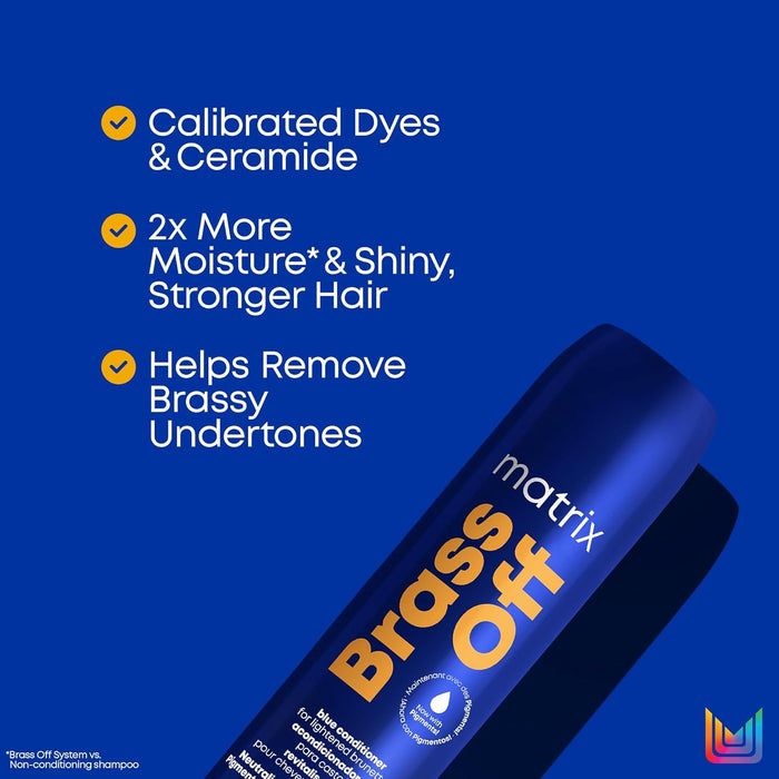ACONDICIONADOR |PIGMENTO AZULES | MATIZAR CASTAÑOS MATRIX 1L