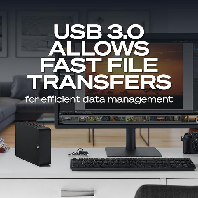 DISCO DURO EXTERNO SEAGATE ESPANSION 24TB STKP24000400 NEGRO GRADO A