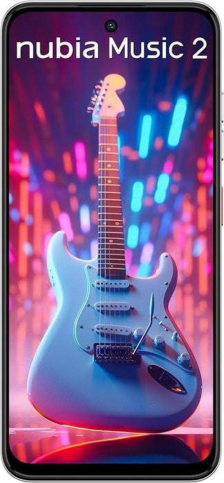 Nubia Smartphone Music 2 Multicolor 6.7 120hz, Triple Bocina Sonido EstÃ©reo 600%+, CÃ¡mara 50mp Y 256gb+8gb Ram (4gb + 4gb DinÃ¡mica), BaterÃ­a 5000mah Pop Art GRADO A
