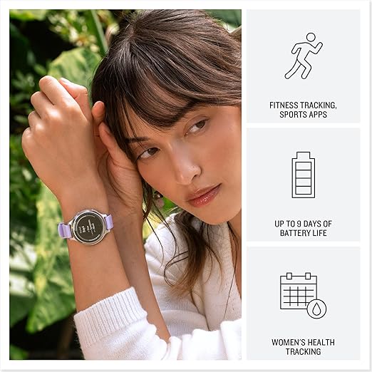 Reloj Garmin Lily 2 Sport Cream Gold / Coconut DiseÃ±o De La Correa Silicona GRADO A
