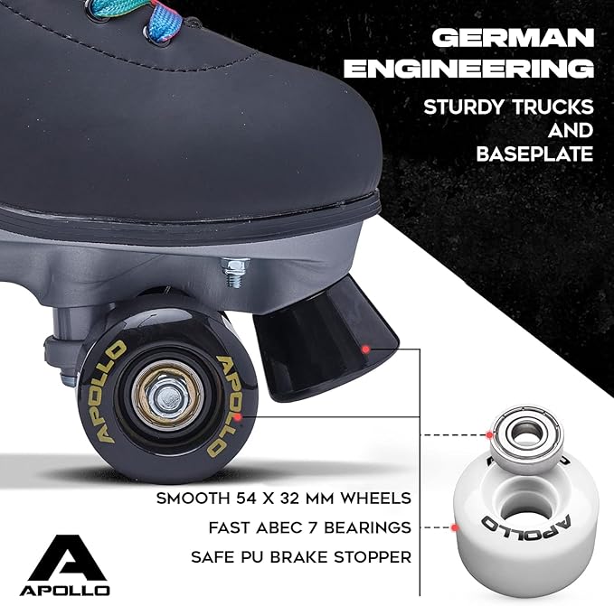 APOLLO - Patines de ruedas para mujer, patine Grado B TALLA S 12-2