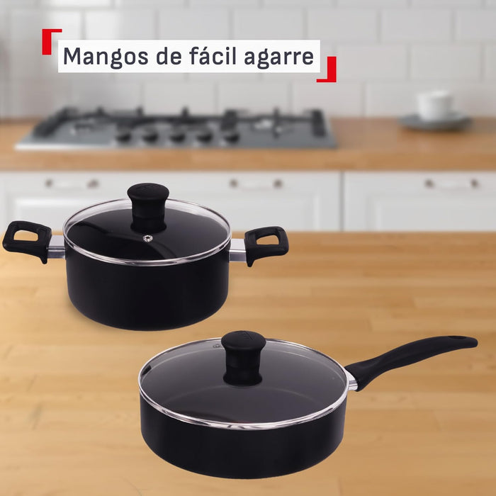BATERÍA DE COCINA 10 PIEZAS VITAL TEFAL 391200BAT24 GRADO B