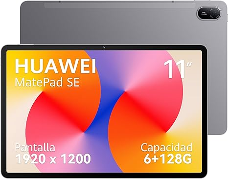 Tablet Huawei Matepad Se 11 8gb+128gb Gris Mas Lápiz Óptico GRADO A