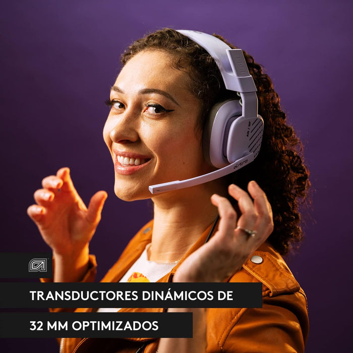 AUDIFONOS LOGITECH ASTRO A10 2GEN PS5 PC MAC SWITCH XBOX COLOR LILA GRADO B