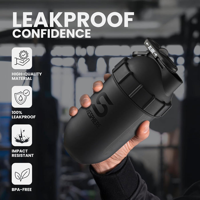 Botella Shaker Shakesphere Cooler Doble Pared 575ml Grado B