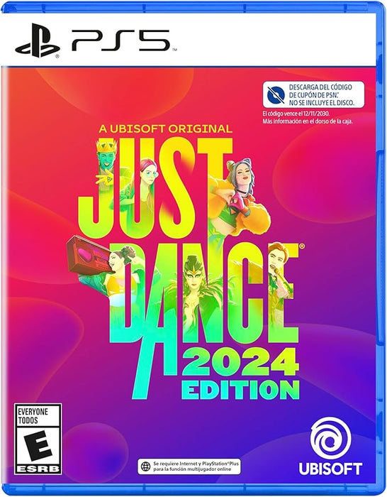 JUST DANCE 2024 PS5 EDICIÓN ESTANDAR JUEGO DIGITAL UBISOFT GRADO B