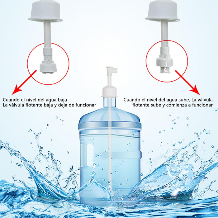 DISPENSADOR DE AGUA AUTOMÁTICO PARA REFRIGERADOR DÚPLEX, SISTEMA DISPENSADOR DE BOMBA ELÉCTRICA, 2 TUBERÍAS DE AGUA DE SUSTITUIBLES, BOMBEO RÁPIDO Y ESTABLE, APTO PARA MÁQUINAS DE HIELO,CAFETERAS 2