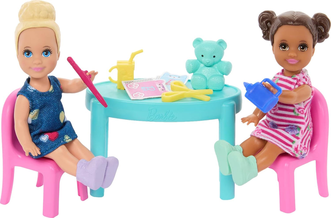BARBIE SET DE JUEGO PRIMER DIA DE CLASES MULTICOLOR GRADO B