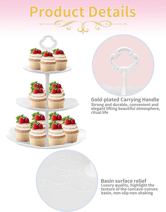 JUEGO DE 9 SOPORTES PARA POSTRE 5