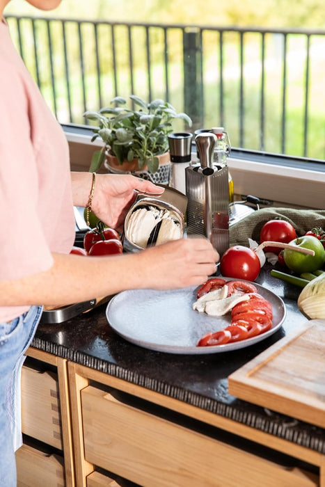 Rösle 12755 - Cortador de verduras dentadas de acero inoxidable GRADO B