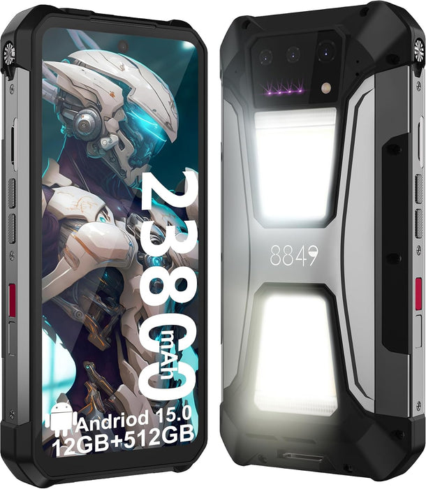 Smartphone Robusto 8849 Tank 2 Pro (Proyector Integrado, 24GB+512GB, Batería 23800mAh) | Grado A