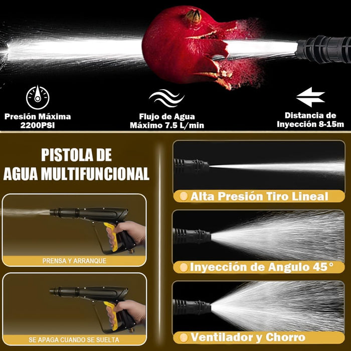 Kepoureomq Hidrolavadora Electrica Bm120 De 2200w GRADO B