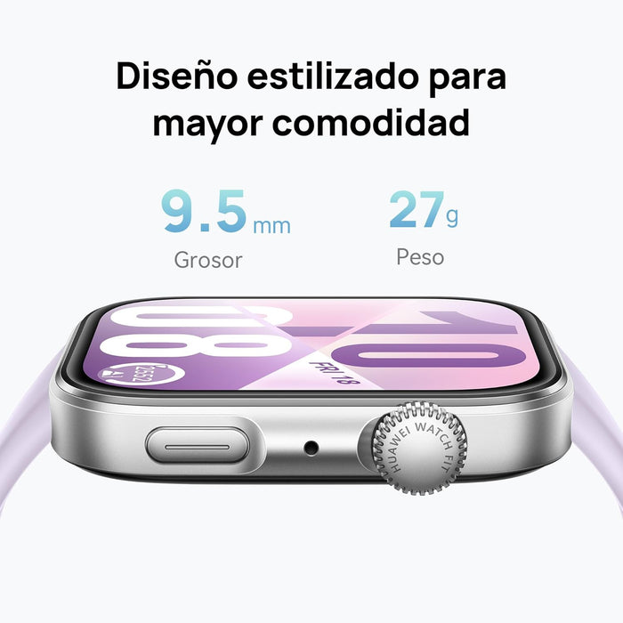 Smartwatch Huawei Watch Fit 4 1.82 Fluoroelastómero Morado GRADO A