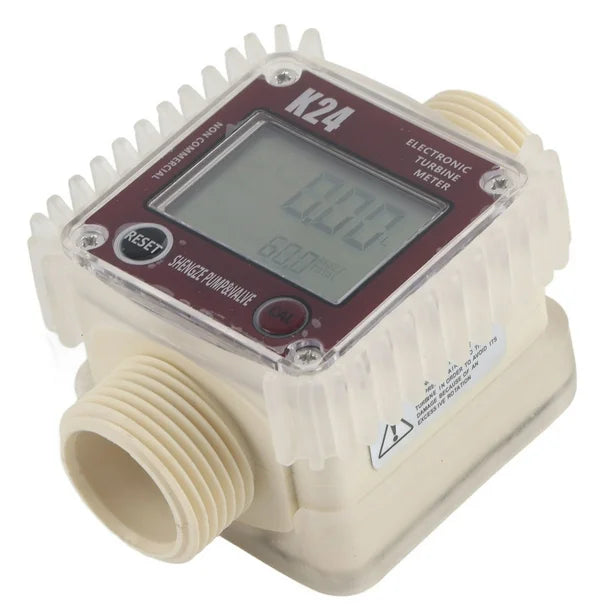 digital medidor de flujo vertical k24 químicos agua diesel