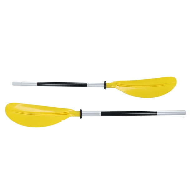 Remo de barco, aleación de aluminio amarilla, profesional, doble cabeza, canoa, kayak, remo para remo GRADO B
