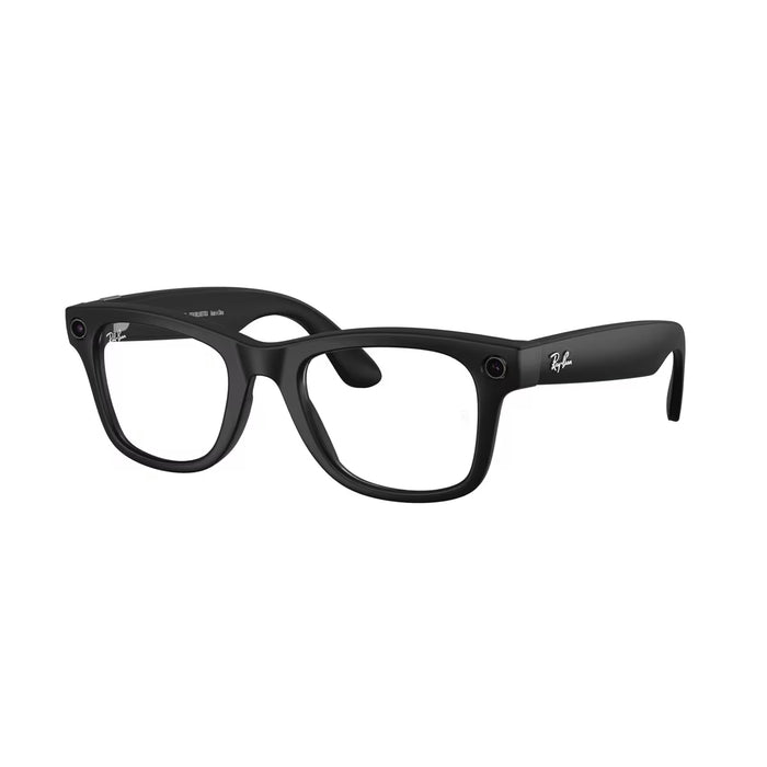 Ray-Ban Meta Wayfarer (Gen 2) | Modelo RW4012 | IA Integrada | Negro Brillante + Micas Transparentes | Grado A ✨