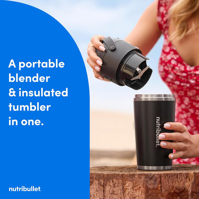 Nutribullet Flip Portatil Carga Usb Negro Grado A