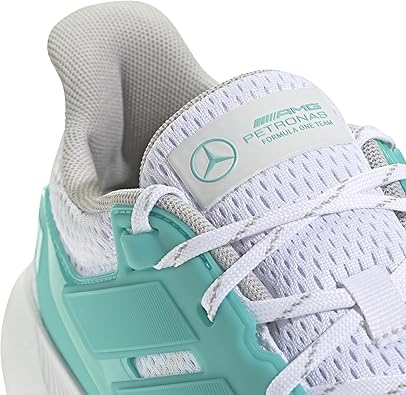 TENIS ADIDAS MOTORSPORT MERCEDES-AMG PETRONAS UNISEX BLANCO JR1074 2 TALLA 3.5 MX GRADO A