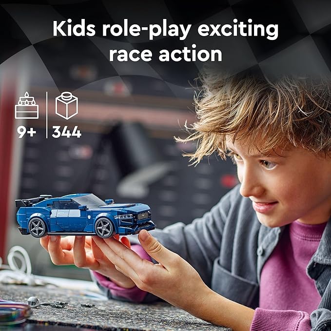 LEGOSPEED CHAMPIONS AUTO DEPORTIVO FORD MUSTANG DARK HORSE GRADO B