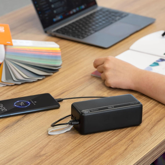 power bank bateria portatil carga 70000mah recarga rapida GRADO A