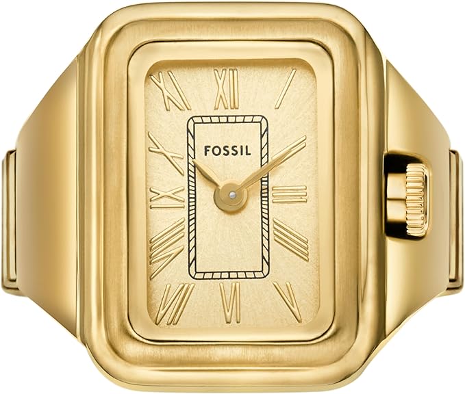 Reloj Mujer Fossil Raquel Forma De Anillo Dorado GRADO B