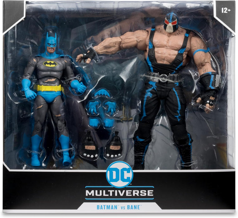 MCFARLANE DC MULTIVERSE BATMAN VS BANE FIGURA GRADO B