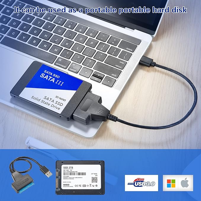 SSD Portátil KOMSOM A200 2 TB GRADO B