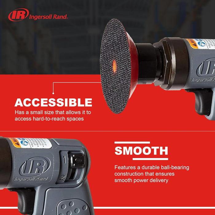 KIT MINI LIJADORA ORBITAL TIPO PISTOLA 3  INGERSOLL RAND Grado B