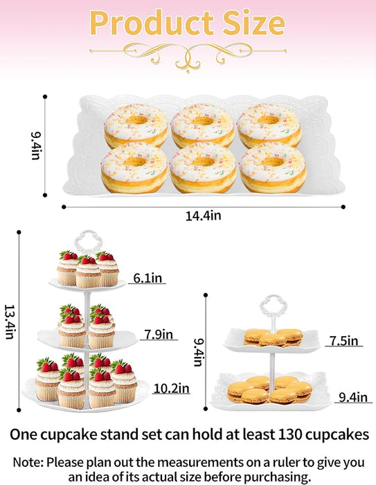 JUEGO DE 9 SOPORTES PARA POSTRE 5