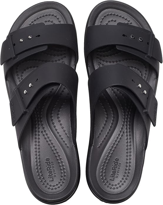 Sandalias Crocs Brooklyn Low Wedge Para Mujer Talla 28