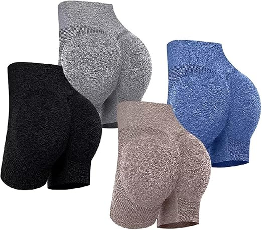 4PZS SHORT DE LICRA PARA MUJER FITNESS SPORTS SEXY SHORTS GRADO A