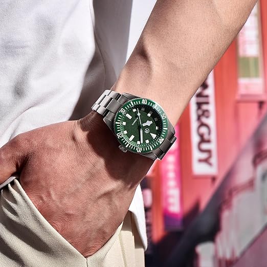 Reloj Rollstimi Para Hombre Automatico Bisel De Ceramica