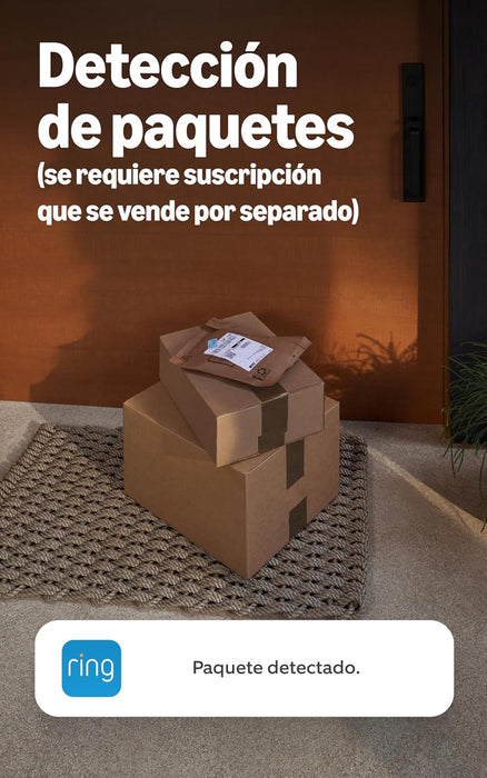 Timbre Con Cámara Inalámbrico Ring Battery Doorbell Satin Nickel GRADO B