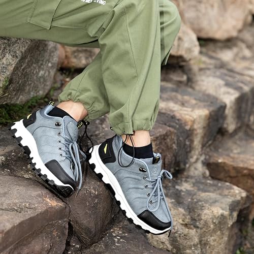 Tenis Outdoor Weide | Zapatillas para Senderismo y Caminata | Antideslizantes | Talla 23.5 | Grado B ✨