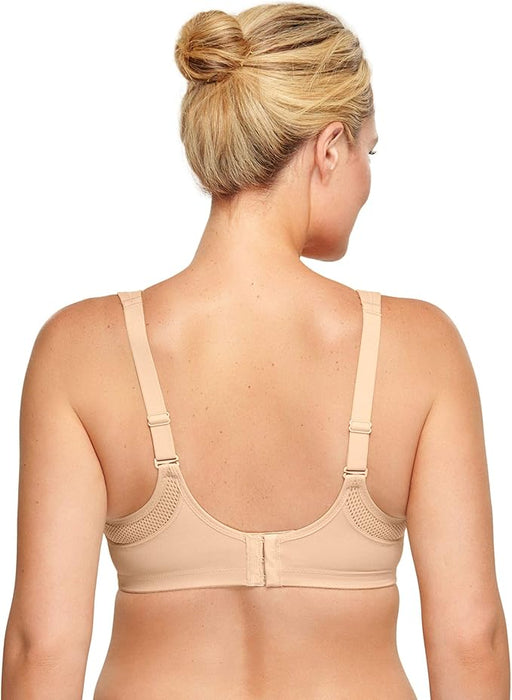 Wacoal brasier deportivo con aros para mujer, Piel (Naturally Nude), 36DD GRADO B