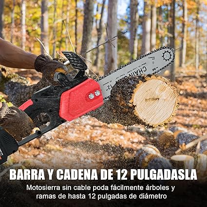 Motosierra Eléctrica Ironhoof Chmxf100or De 3200w 110v Color Naranja/negro GRADO B