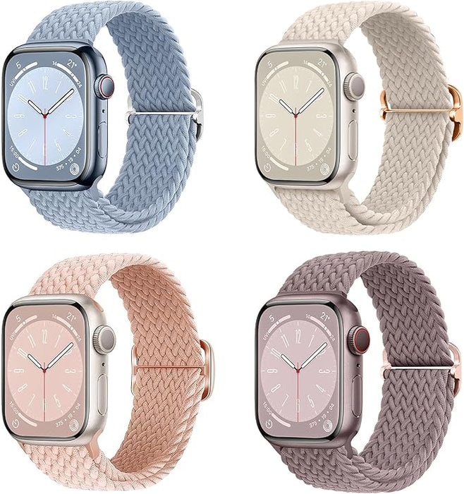 3PZ CORREA NYLON PARA APPLE WATCH+CASE SERIE 10/11 GRADO A