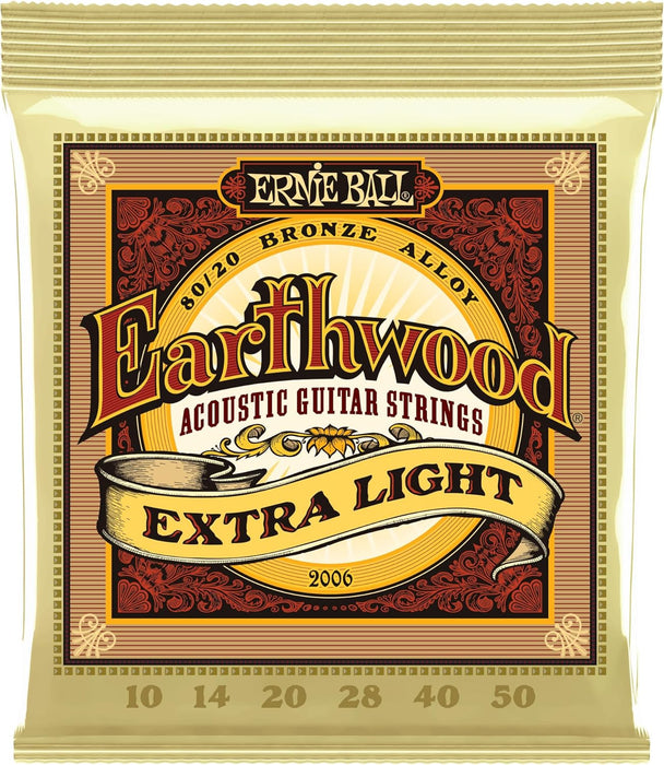 CUERDAS GUITARRA ELECTROACUSTICA ERNIE BALL EXTRA LIGHT 2