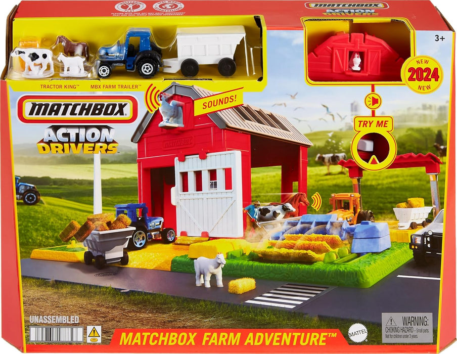Matchbox Set De Juego Acción Granjero Para Niños Color Multicolor GRADO B