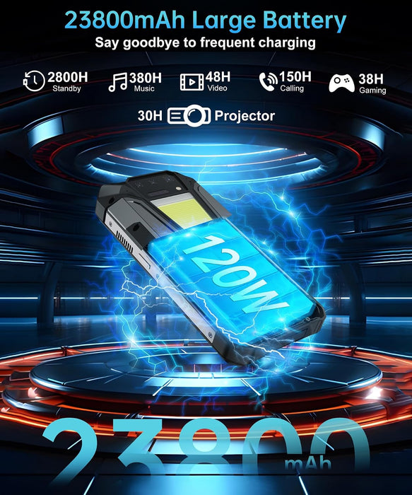 Smartphone Robusto 8849 Tank 2 Pro (Proyector Integrado, 24GB+512GB, Batería 23800mAh) | Grado A