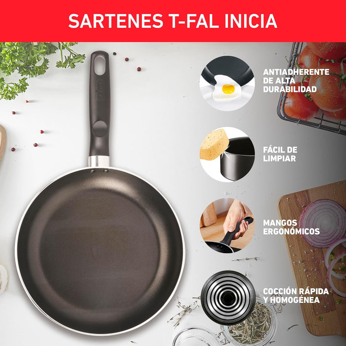 Baterí­a De Cocina De 5 Piezas T-fal Inicia, 5813700 GRADO A