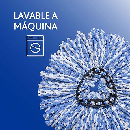 Trapeador De Microfibra Cubeta Con Pedal Vileda Rinse Clean GRADO B