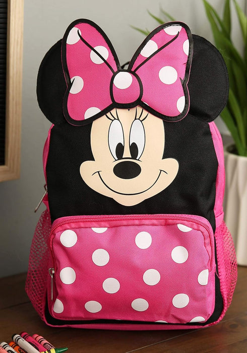MINI MOCHILA MINNIE MOUSE ROSA RUZ
