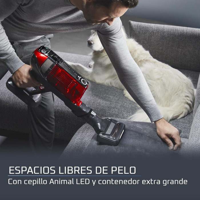 Rowenta Aspiradora X-Force Flex 12.60 inalámbrica para Auto y Pelo de Mascota, Contenedor de Polvo, tecnología Flex, detección automática de Piso, hasta 45 Min de Tiempo de Funcionamiento, RH98A2U1 GRADO B