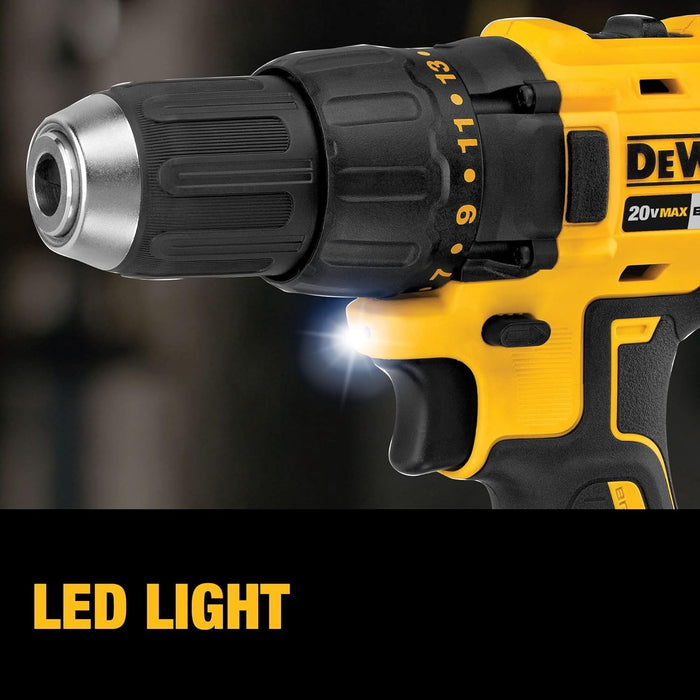 KIT TALADRO Y ROTOMARTILLO 1 2 IN   LLAVE IMPACTO 20V DEWALT  GRADO A
