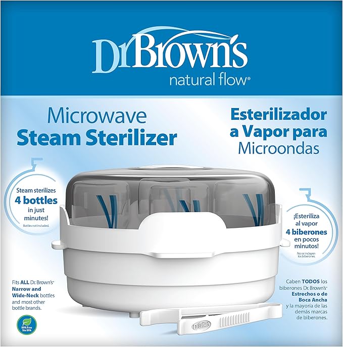 Dr. Brown'S Esterilizador a Vapor para Microondas GRADO B